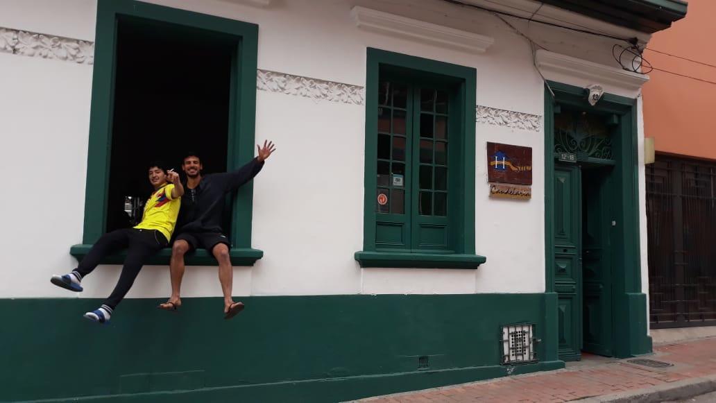 Hostal Sue Candelaria Bogotá Exteriör bild